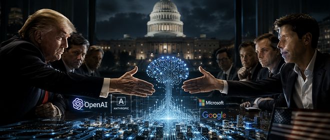트럼프 행정부는 OpenAI에 투자할 계획입니다