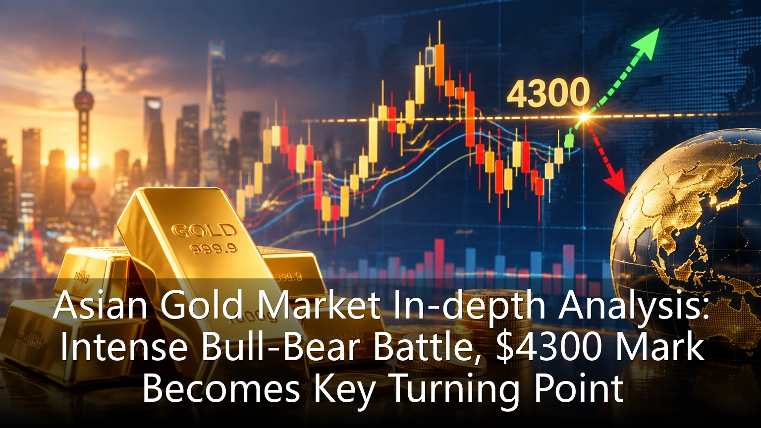 Asian Gold Market In-depth Analysis: Intense Bull-Bear Battle, $4300 Mark Becomes Key Turning Point